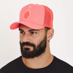 Boné BUH Tela Rosa Neon - comprar online