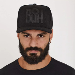 Boné Jacquard Preto