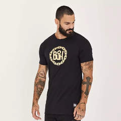 T-Shirt Buh Corrente Gold Preta - comprar online