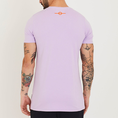 T-Shirt Logo Lilás na internet