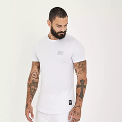T-Shirt Basic Buh Prata Branca - comprar online