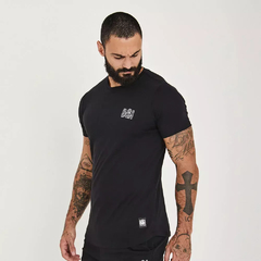 T-Shirt Basic Buh Prata Preta - comprar online