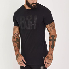 T-shirt Cetim Jacquard Preta - comprar online
