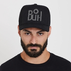 Boné Buh Strass Preto