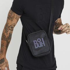 Shoulder Bag Buh Holográfica Preta - comprar online
