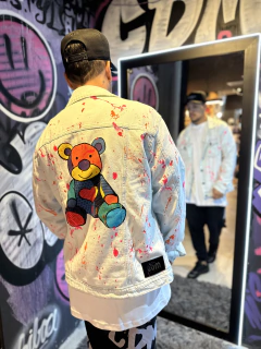 Jaqueta Jeans CDM Bear Colors na internet
