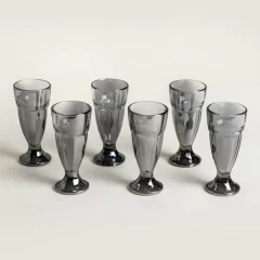 Set x6 vasos milkshake
