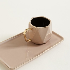 Taza y bandeja Toscana - comprar online