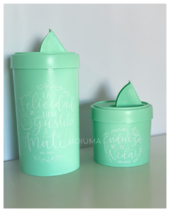 Yerbera y azucarera pastel - Boiuma Deco | Diseño y Decoración para el Hogar