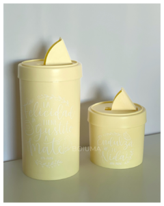 Yerbera y azucarera pastel - tienda online