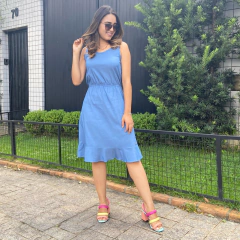 Vestido Cecilia (Jeans Azul) - comprar online