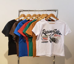 AW23 - 2569 - Remera alg mc estampado "Racing" - comprar online