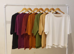 AW23 - 2572 - Remeron crepe manga al codo, tajos y esp larga "Cher" - comprar online