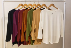 AW23 - 2589 - Remeron crepe ml bordado rayo y con tajos "Yucatan" en internet