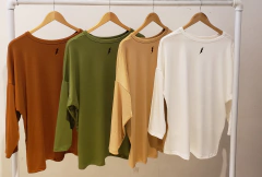 AW23 - 2589 - Remeron crepe ml bordado rayo y con tajos "Yucatan" - tienda online