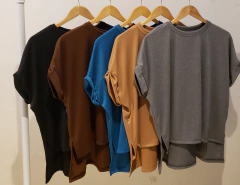 AW23 - 2596 - Remeron morley ribb brushed mc con atraque y tajos "Yucatan" en internet