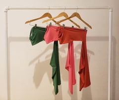 #8048 Vestido microfibra lycra doble bretel y recorte "Tech" - Bluming