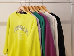 #3587 Maxibuzo rustico estampado "Los Angeles" - comprar online