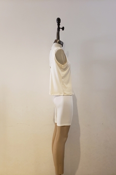 #2714 Musculosa modal esp abierta "Tomate" - comprar online