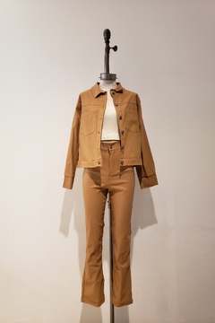 #4885 Pantalon recto bengalina elastizada "BIA" - comprar online