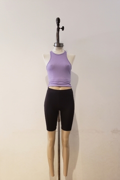 #2747 Musculosa morley basica con aplique tigre "Burgos" - comprar online