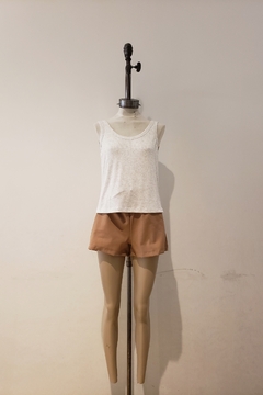#2734 Musculosa morley espalda abierta "Tomate"