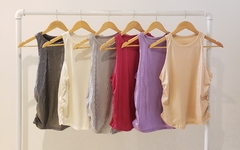 Imagen de #2760 Musculosa morley lurex con frunce "Terra"