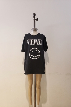 #2764 Remeron algodon mc estampado nirvana "Market"