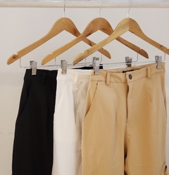 #4898 Pantalon bengalina elastizada wide leg "Fist" - comprar online