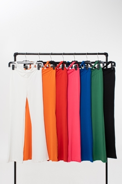 SPRING23 - 4838 - Pantalon microfibra 1 oxford con lazos para atar "Madrid"