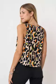 AW23 - 2555 - Musculosa morley estampado "Amaranto" en internet