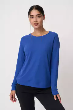 AW23 - 2595 - Remera panal ml bordado tigre "Taragona"