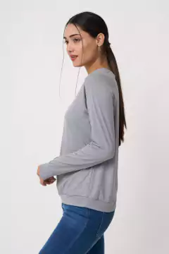 AW23 - 2599 - Remera modal soft gamuzado ml "Taragona" - comprar online