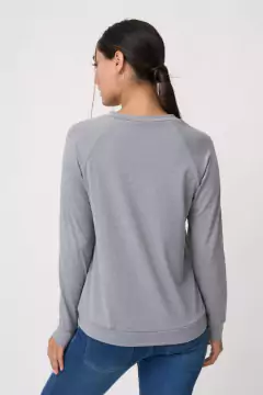 AW23 - 2599 - Remera modal soft gamuzado ml "Taragona" en internet