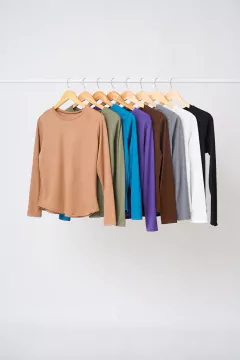 AW23 - 2578 - Remera morley morley ribb ml basica "Coliseo" - comprar online