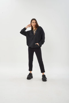 AW23 - 3564 - Maxicampera rustico con capucha "Fauno" - comprar online