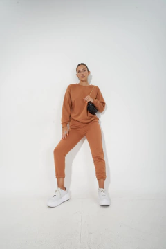 AW23 - 3550 - Maxibuzo rustico oversize puño morley "Febo"