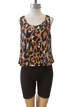 AW23 - 2555 - Musculosa morley estampado "Amaranto" en internet