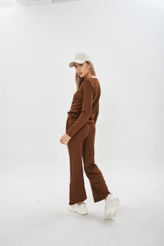 AW23 - 4852 - Palazzo morley ribb con tiras "Chenai B" - comprar online