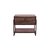 Buró Morgan rustik oak / coffe green