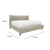 Cama Estella K.S Marmolina Indonesia - Gouda Muebles