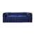 Sofá Ventro velvet mindnight azul