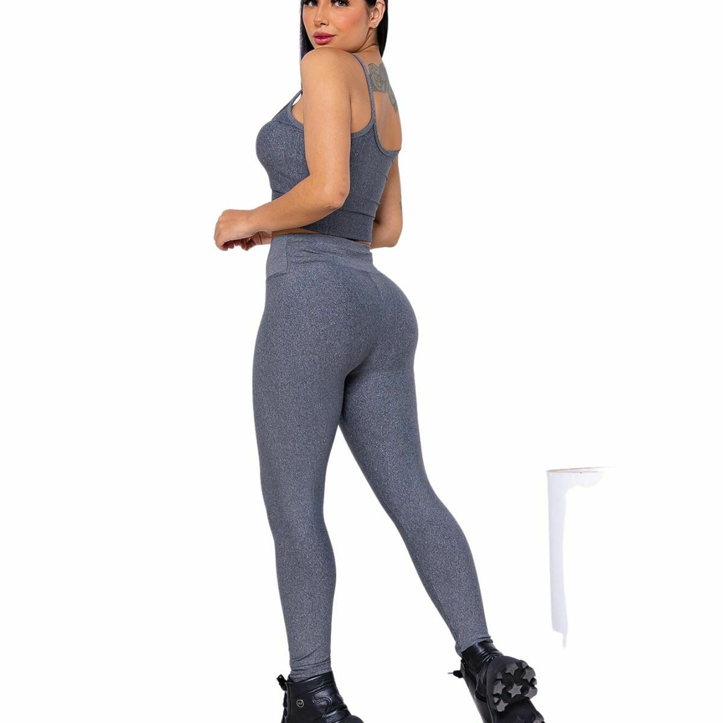 Calça Legging Modeladora 2 em 1 Preta - Empina Bumbum e Comprime a Barriga  - Victorias Fashion Store - Loja online de moda feminina