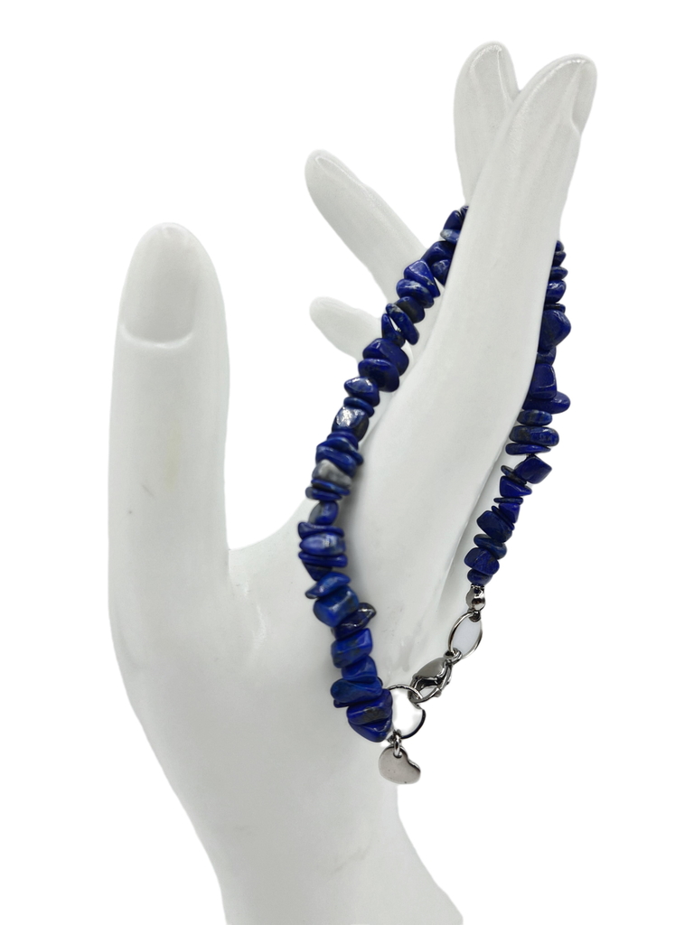 Pulseira de Pedra Lapis Lazuli