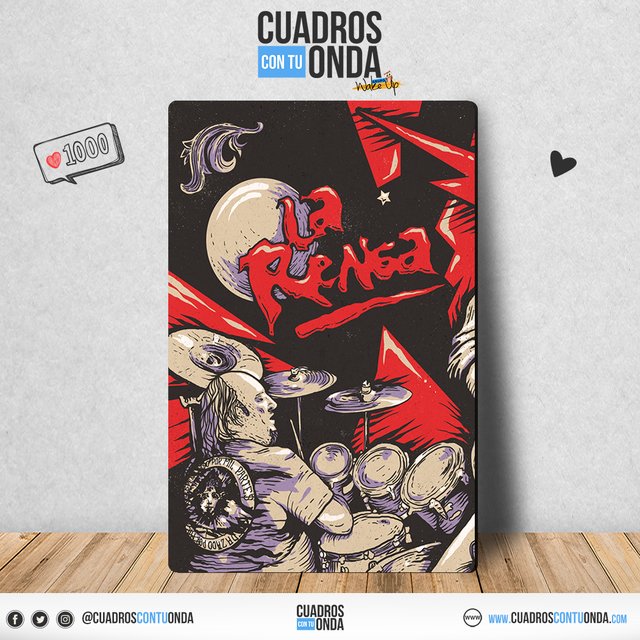 La Renga Art - Comprar en Cuadros con tu Onda