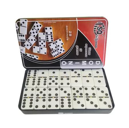 Jogo Domino Profissional Melamina 28 Peças Colorido LK-510F - LuaTek