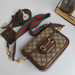 Bolsa Gucci 1955 Horsebit Tiracolo Italiana