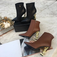 Bota Sem Salto Spike Dourado LV Lys Shoetique