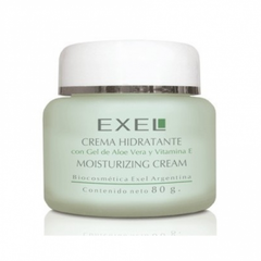 CREMA HIDRATANTE CON GEL DE ALOE VERA Y VITAMINA E X 80 GRS - EXEL
