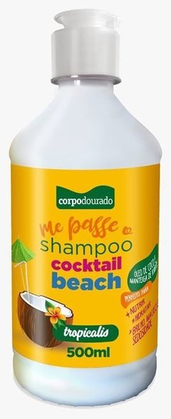 Shampoo Cocktail Beach Corpo Dourado 500ml